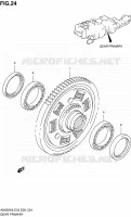 EMBRAYAGE PRIMAIRE pour Suzuki BURGMAN 650 2010