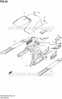REPOSE PIEDS pour Suzuki BURGMAN 650 2010