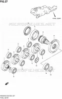 TRANSMISSION FINALE pour Suzuki BURGMAN 650 2010