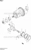 VILEBREQUIN pour Suzuki BURGMAN 650 2010