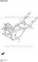 CADRE pour Suzuki BURGMAN 650 2017
