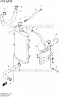 DURITE DE RADIATEUR pour Suzuki BURGMAN 650 2017