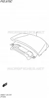 OPTIONS (COVER SET PILLION RIDER) pour Suzuki BURGMAN 650 2017