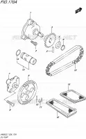 POMPE A HUILE pour Suzuki BURGMAN 650 2017