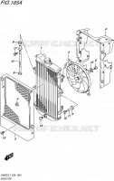 RADIATEUR pour Suzuki BURGMAN 650 2017