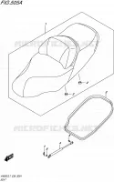SELLE pour Suzuki BURGMAN 650 2017