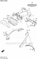 SUPPORT DOSSERET pour Suzuki BURGMAN 650 2017