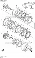 EMBRAYAGE pour Suzuki BURGMAN 650 2017