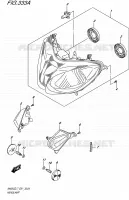 PHARE pour Suzuki BURGMAN 650 2017