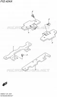 REPOSE PIEDS ARRIERE pour Suzuki BURGMAN 650 2017
