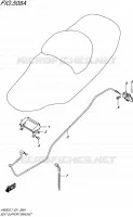 SUPPORT   VERROUILLAGE DE SELLE pour Suzuki BURGMAN 650 2017