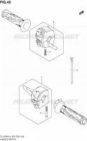 COMMODOS pour Suzuki V-STROM 1000 2014