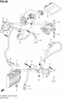 PARTIE ELECTRIQUE (DL1000AL4 E33) pour Suzuki V-STROM 1000 2014