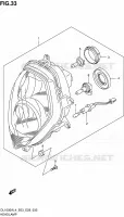 PHARE pour Suzuki V-STROM 1000 2014