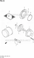POMPE A HUILE pour Suzuki V-STROM 1000 2014