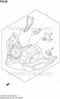 SABOT (OPTIONAL) pour Suzuki V-STROM 1000 2014