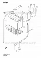 BATTERIE pour Suzuki V-STROM 650 2010