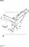 CADRE pour Suzuki V-STROM 650 2010