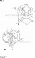 CYLINDRE pour Suzuki V-STROM 650 2010