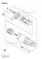 DEMARREUR (MODEL K9 P37,MODEL L0) pour Suzuki V-STROM 650 2010