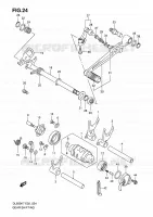 ENSEMBLE SELECTEUR DE VITESSES pour Suzuki V-STROM 650 2010