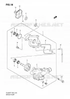 POMPE A EAU pour Suzuki V-STROM 650 2010