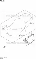 SELLE pour Suzuki V-STROM 650 2010