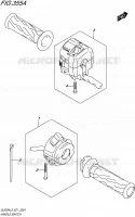 COMMODOS pour Suzuki V-STROM 650 2015