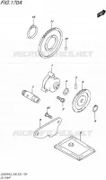 POMPE A HUILE pour Suzuki V-STROM 650 2015