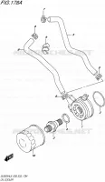 RADIATEUR D'HUILE pour Suzuki V-STROM 650 2015
