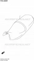 SELLE BASSE (OPTIONAL) pour Suzuki V-STROM 650 2015