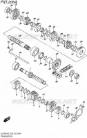 TRANSMISSION pour Suzuki V-STROM 650 2015