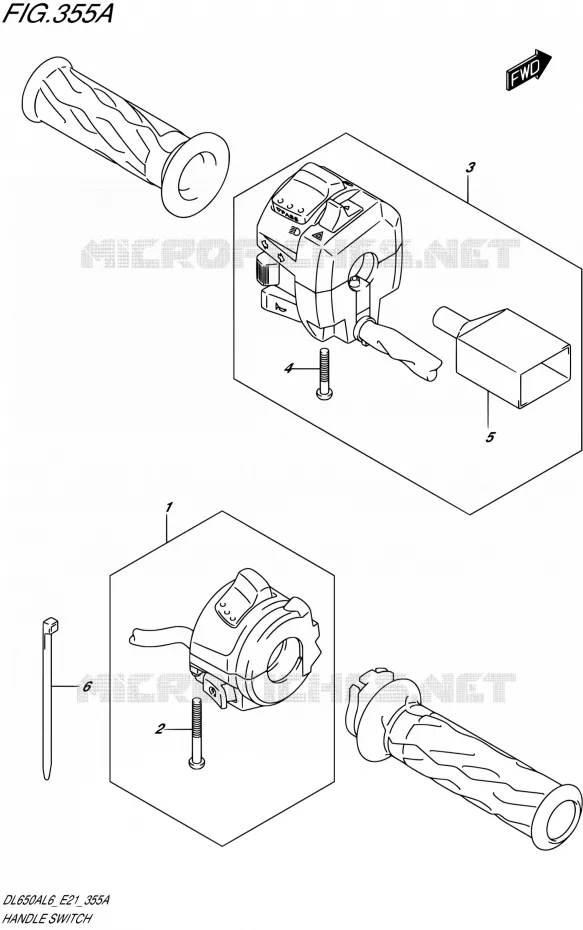 COMMODOS Suzuki MOTO 650 V-STROM 2016  DL650XA L6 (E21)