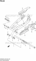 BRAS OSCILLANT ARRIERE pour Suzuki DR 650 2012
