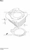 CYLINDRE pour Suzuki DR 650 2012