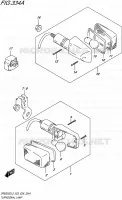 CLIGNOTANTS pour Suzuki DR 650 2015