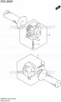 COMMODOS pour Suzuki DR 650 2015