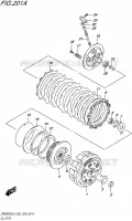 EMBRAYAGE pour Suzuki DR 650 2015