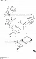 POMPE A HUILE pour Suzuki DR 650 2015