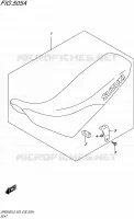 SELLE pour Suzuki DR 650 2015