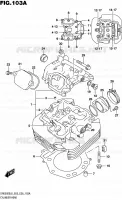 CULASSE pour Suzuki DR 650 2016