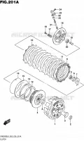 EMBRAYAGE pour Suzuki DR 650 2016