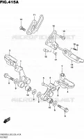 REPOSE PIED pour Suzuki DR 650 2016
