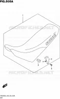 SELLE pour Suzuki DR 650 2016