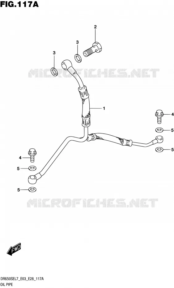 DURITE D'HUILE Suzuki MOTO 650 DR 2017  DR650SE L7 (E03,E28,E33)