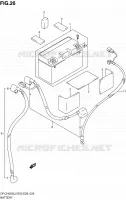 BATTERIE pour Suzuki DR-Z 400 2010