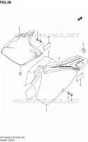 CARENAGES ARRIERE pour Suzuki DR-Z 400 2010