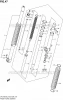 FOURCHE pour Suzuki DR-Z 400 2010