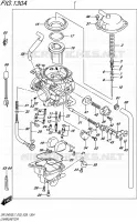 CARBURATEUR (DR Z400SL7 E03) pour Suzuki DR-Z 400 2017