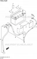 BATTERIE pour Suzuki DR-Z 400 2015